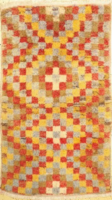 Hirtenteppich alt, Türkei, um 1940, Wolle auf Wolle, ca. 203 x 120 cm, EHZ: 1-2
