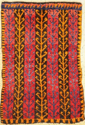 Hirtenteppich alt, Türkei, um 1940, Wolle auf Wolle, ca. 175 x 125 cm, EHZ: 1-2