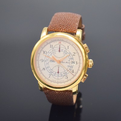 JEAN MARCEL Clarus vergoldeter, auf 300 Stück limitierter Armbandchronograph, Schweiz um 2010, Automatik, Ref. 170.250, beids. verg. Geh., ...