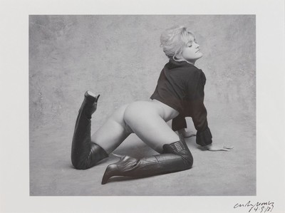 Craig Morey, geb. 1952 Fort Wayne/Indiana, 3 Fotografien, C-Print auf Fotopapier, Bunny (1991), Yasmin (2006), Kitty (2000), Abzug recto signiert, ...