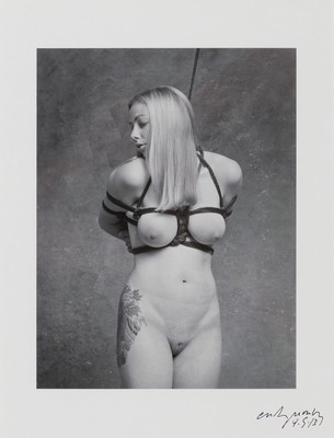 Craig Morey, geb. 1952 Fort Wayne/Indiana, 3 Fotografien, C-Print auf Fotopapier, 3 Frauenakte, Bonnie (2003), Dana (2002), Adriana (2002), Abzug ...