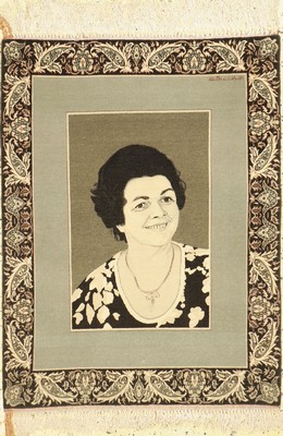 Täbriz fein(50 Raj), Persien, ca. 50 Jahre,Korkwolle auf Seide, ca. 110 x 84 cm, ca. 500.000 Kn/qm, EHZ: 1