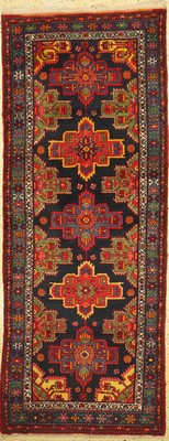 Hamadan alt, Persien, um 1950, Wolle auf Baumwolle, ca. 265 x 105 cm, EHZ: 2