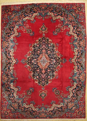 Mesched alt, Persien, um 1960, Wolle auf Baumwolle, ca. 340 x 250 cm, EHZ: 1-2