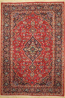 Keschan, Persien, ca. 50 Jahre, Wolle auf Baumwolle, ca. 295 x 202 cm, EHZ: 1-2