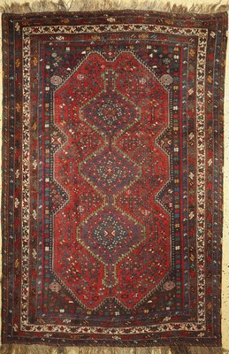 Ghaschgai alt, Persien, um 1940, Wolle auf Wolle, ca. 300 x 200 cm, EHZ: 3