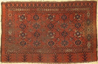 Beschir Tschowal, Turkmenistan, 19.Jhf, Wolle auf Wolle, ca. 152 x 95 cm, EHZ: 3