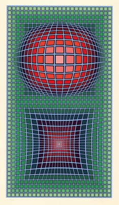 Markus Lüpertz, geb. 1940, Farblithographie auf dickem Arches France Büttenpapier (mit Wasserzeichen), monogrammiert und nummeriert HC 3/5, 1993, ...