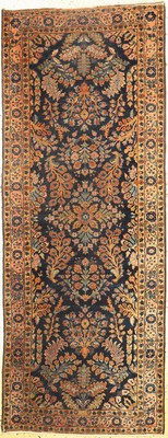 Us Re-Import Sarogh Mohajeran, Persien, um 1900, Wolle auf Baumwolle, ca. 210 x 81 cm, EHZ: 2-3