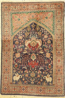 Täbriz fein, Persien, um 1960, Korkwolle auf Baumwolle, ca. 152 x 103 cm, EHZ: 3
