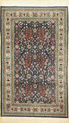 Hereke Türkei, signiert, ca. 60 Jahre, Wolle auf Baumwolle, ca. 177 x 110 cm, EHZ: 1-2