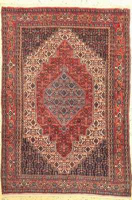 Senneh alt, Persien, um 1940, Wolle auf auf Baumwolle, ca. 174 x 120 cm, EHZ: 2