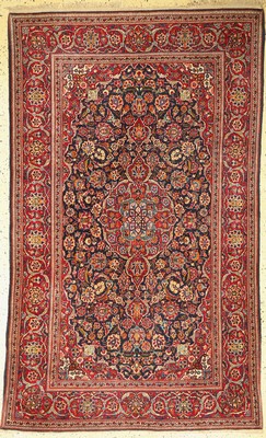 Keschan Kork alt, Persien, um 1940, Korkwolle auf Baumwolle, ca. 220 x 135 cm, EHZ: 1-2