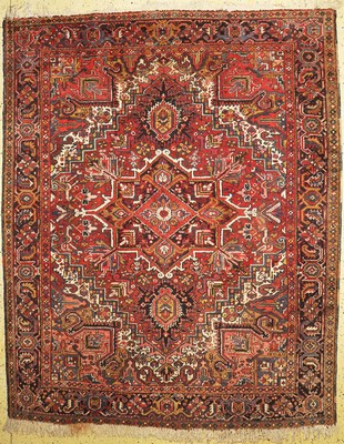 Heriz alt, Persien, um 1950, Wolle auf Baumwolle, ca. 310 x 250 cm, EHZ: 2
