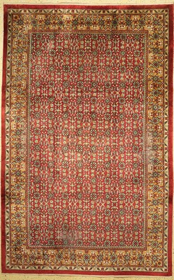 Agra Flosch, China, um 1950, merzerisierte Baumwolle, ca. 343 x 220 cm, EHZ: 3