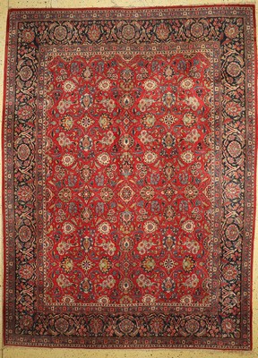 Keschan Kork alt, Persien, um 1960, Korkwolle auf Baumwolle, ca. 370 x 275 cm, EHZ: 3