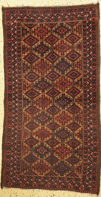 Belutsch antik, Persien, um 1910, Wolle aufWolle, ca. 179 x 96 cm, EHZ: 2