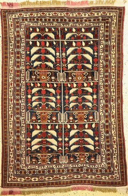 Zakini fein, Afghanistan, um 1960, Wolle auf Wolle, ca. 190 x 130 cm, EHZ: 1-2