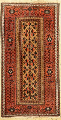 Belutsch antik, Persien, um 1900, Wolle aufWolle, ca. 175 x 90 cm, Oxidiert, EHZ: 2-3
