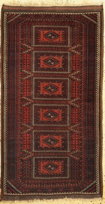 Belutsch alt, Persien, um 1930, Wolle auf Wolle, ca. 174 x 92 cm, EHZ: 3