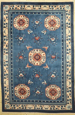 Ning-Hsia alt, China, um 1960, Wolle auf Baumwolle, ca. 280 x 186 cm, EHZ: 2