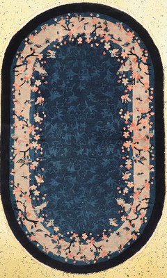 Peking antik, China, um 1900, Wolle auf Baumwolle, ca. 180 x 110 cm, EHZ: 3
