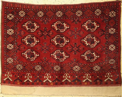 Ersari Tschowal, Afghanistan, um 1920, Wolle auf Wolle, ca. 160 x 130 cm, EHZ: 2