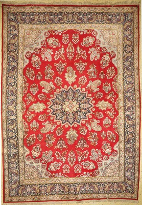 Kerman, Persien, ca. 50 Jahre, Wolle auf Baumwolle, ca. 420 x 300 cm, EHZ: 1-2