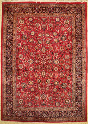 Mesched, Persien, ca. 50 Jahre, Wolle auf Baumwolle, ca. 345 x 250 cm, EHZ: 1-2