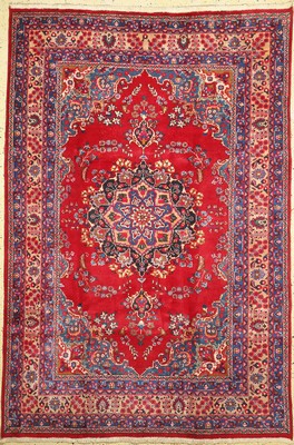 Sabsewar, Persien, ca. 50 Jahre, Wolle auf Baumwolle, ca. 295 x 195 cm, EHZ: 2