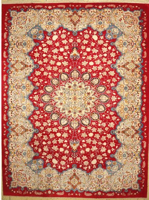 Keschan, Persien, um 1960, Wolle auf Baumwolle, ca. 403 x 306 cm, EHZ: 2