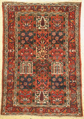Bachtiar alt, Persien, um 1960, Wolle auf Baumwolle, ca. 200 x 137 cm, EHZ: 3