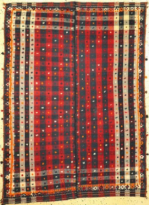 Ghaschgai Djajim, Persien, um 1930/1940, Wolle auf Wolle, ca. 197 x 147 cm, EHZ: 1-2