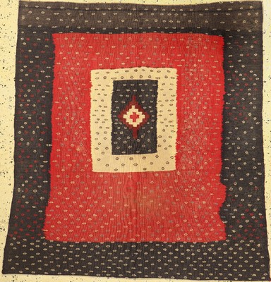Afschar Sofreh, Persien, um 1950, Wolle aufWolle, ca. 127 x 115 cm, EHZ: 2