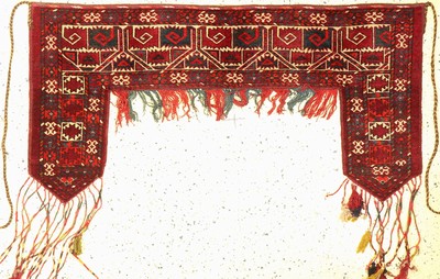 Ersari Kapunuk, Turkmenistan, um 1940/1950,Wolle auf Wolle, ca. 149 x 76 cm, EHZ: 2