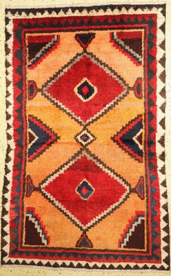 Bachtiar Gabbeh, Persien, um 1920/1930, Wolle auf Baumwolle, ca. 256 x 160 cm, EHZ: 2-3