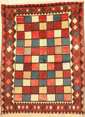 Bachtiar Gabbeh, Persien, um 1920/1930, Wolle auf Baumwolle, ca. 205 x 155 cm, EHZ: 2-3