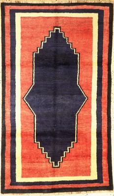 Ghaschgai Gabbeh, Persien, um 1960, Wolle auf Wolle, ca. 195 x 114 cm, EHZ: 1-2