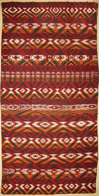 Yomud Kelim, Turkmenistan, um 1920/1930, Wolle auf Wolle, ca. 435 x 214 cm, EHZ: 2(kleines Loch)