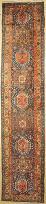 Garadje, Persien, ca. 50 Jahre, Wolle auf Baumwolle, ca. 437 x 95 cm, EHZ: 2