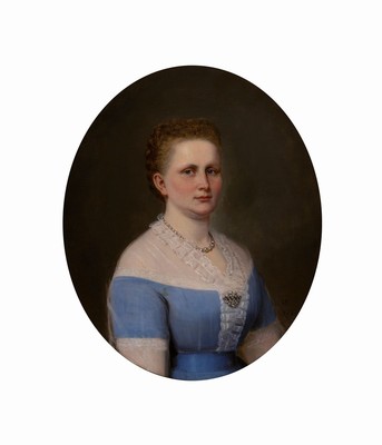 Heinrich Carl Freiherr von Pechmann, 1826 Würzburg-1905 Oberstdorf, Studium an der Akademie München bei Philipp Foltz, angesehener Porträtmaler im ...