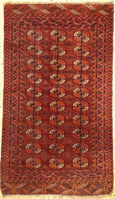 Tekke Buchara, Turkmenistan, ca. 1920/1930 Jahre, Wolle auf Wolle, ca. 170 x 98 cm, EHZ: 3