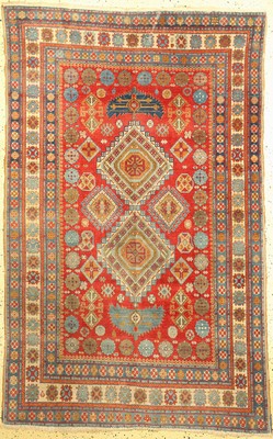 Schirwan alt, Rußland, um 1960, Wolle auf Wolle, ca. 226 x 142 cm, EHZ: 2-3