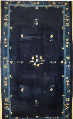 Peking antik, China, um 1900, Wolle auf Baumwolle, ca. 495 x 275 cm, EHZ: 3, (alte restaurierungen)
