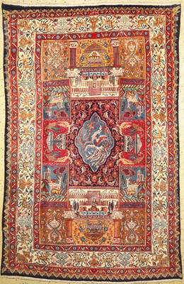 Kaschmar alt, Persien, ca. 60 Jahre, Wolle auf Baumwolle, ca. 295 x 185 cm, EHZ: 1-2