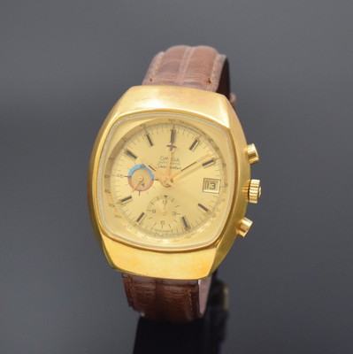 OMEGA Seamaster Armbandchronograph im vergoldeten Gehäuse Referenz 176.005, Automatik, Schweiz um 1973, verschr. Edelstahlboden m. Seamaster-Logo, ...