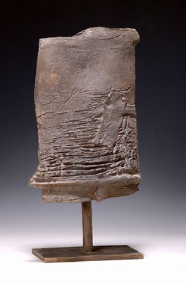 Thomas Duttenhöfer, geb. 1950, Bronzeskulptur, monogrammiert, ca.34x17 cm