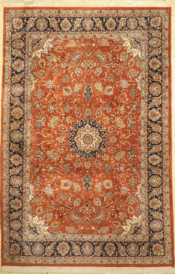 Sarogh, Indien, ca. 40 Jahre, Wolle auf Baumwolle, ca. 296 x 195 cm, EHZ: 1-2