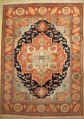 Heriz, Persien, ca. 50 Jahre, Wolle auf Baumwolle, ca. 345 x 250 cm, EHZ: 2