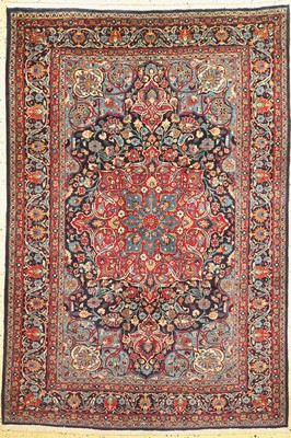 Khorasan alt, Persien, um 1950, Wolle auf Baumwolle, ca. 211 x 144 cm, gereinigt, EHZ: 1-2